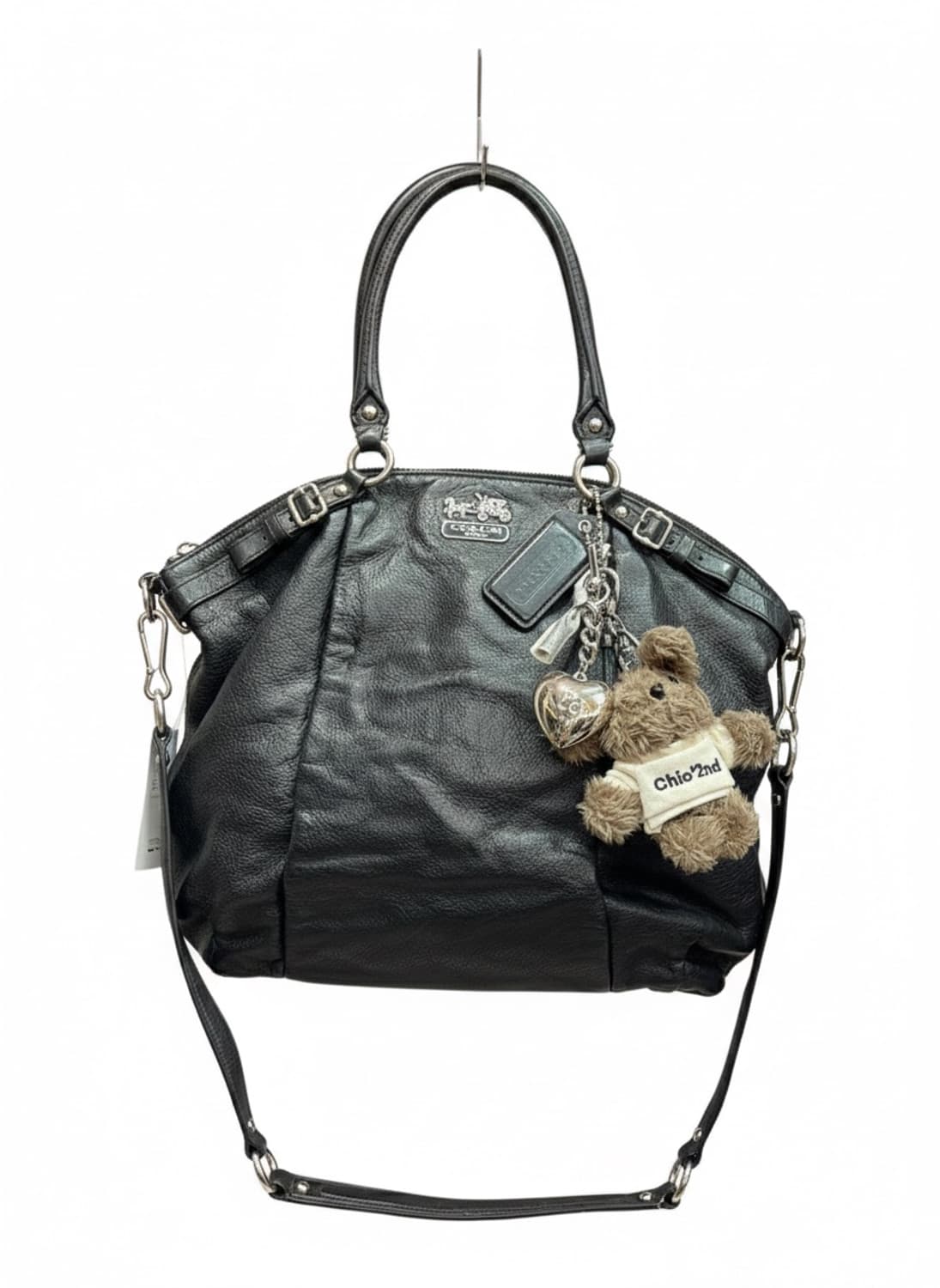 코치(COACH) 블랙 레더 숄더백 & 토트백  상품이미지1