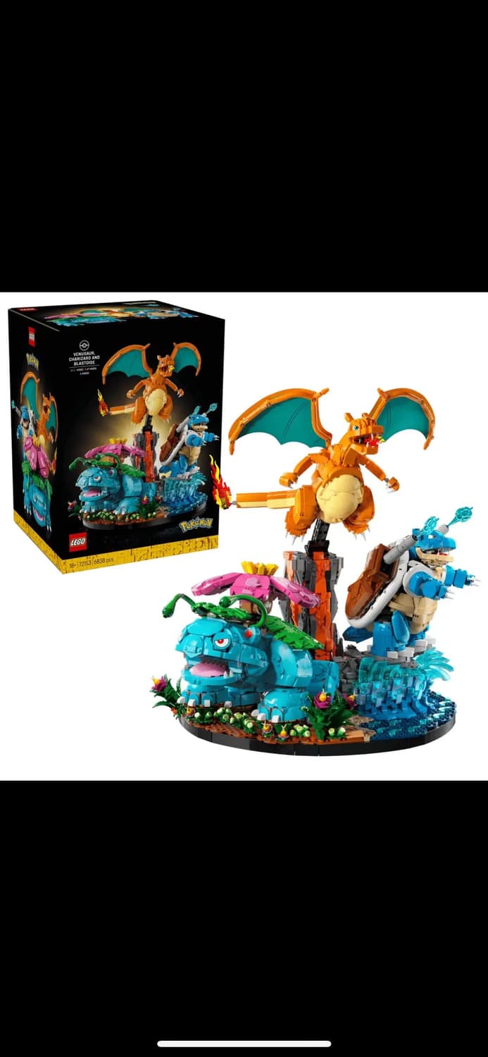 포켓몬 레고 스타팅 삼대장 팝니다! 상품이미지1