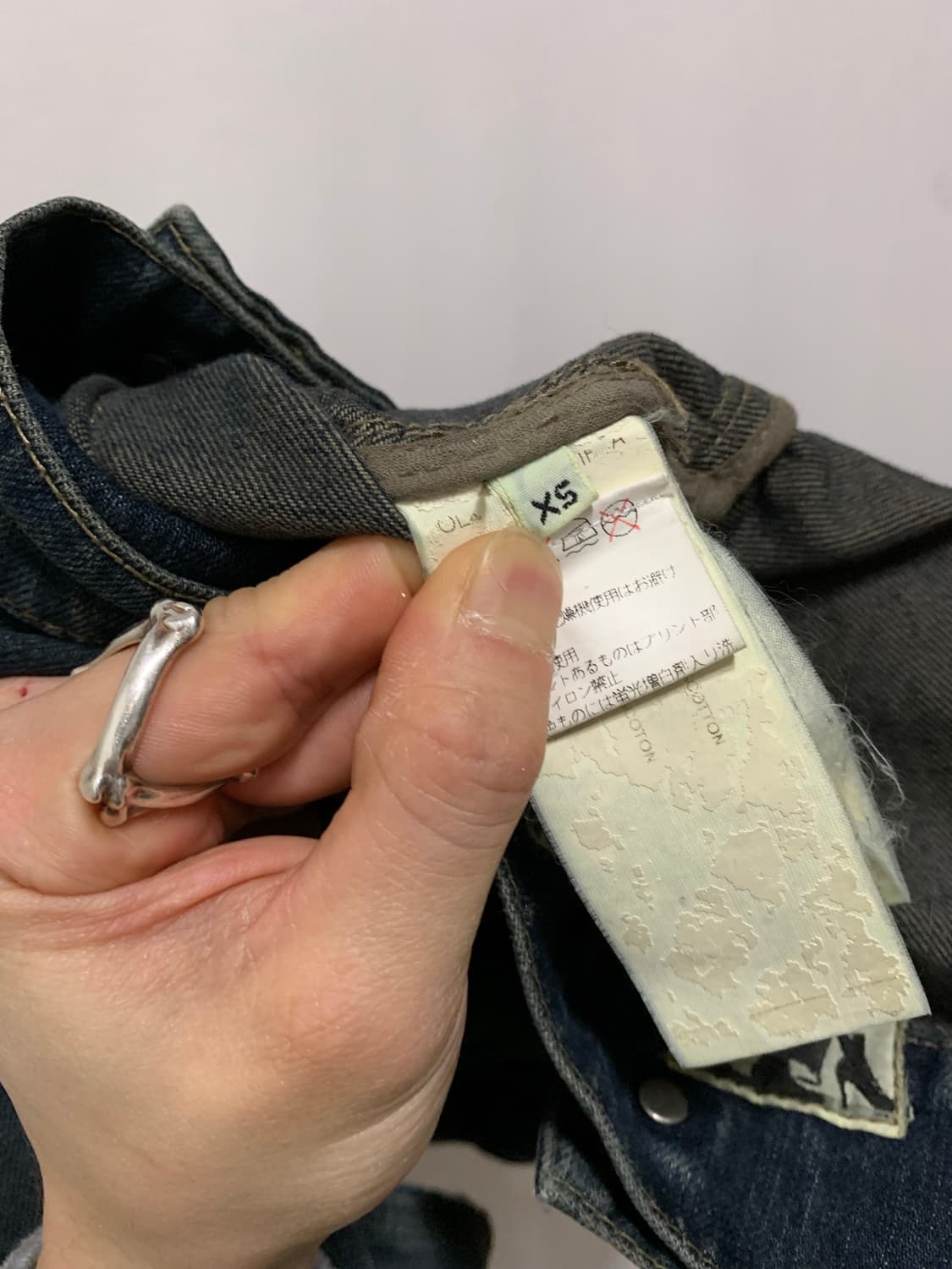 릭오웬스 데님 베스트 상품이미지4