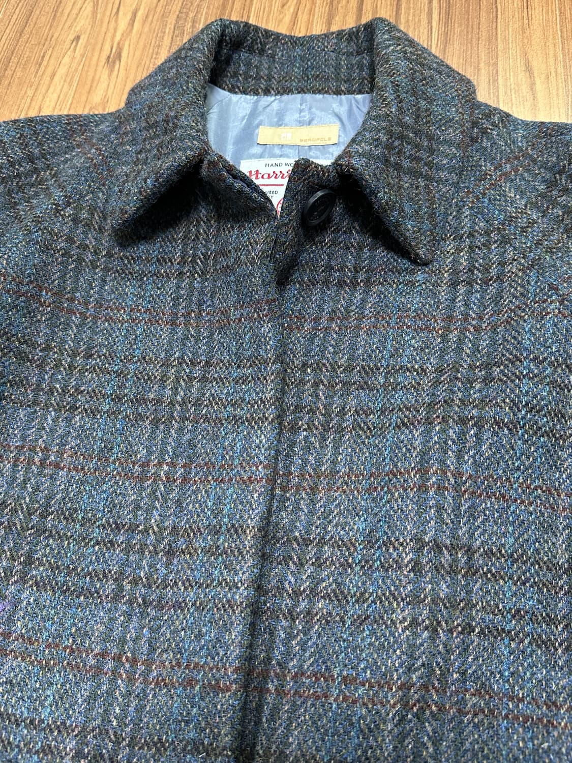 빈폴x해리스 트위드 헤링본 싱글코트 90(M) 상품이미지9