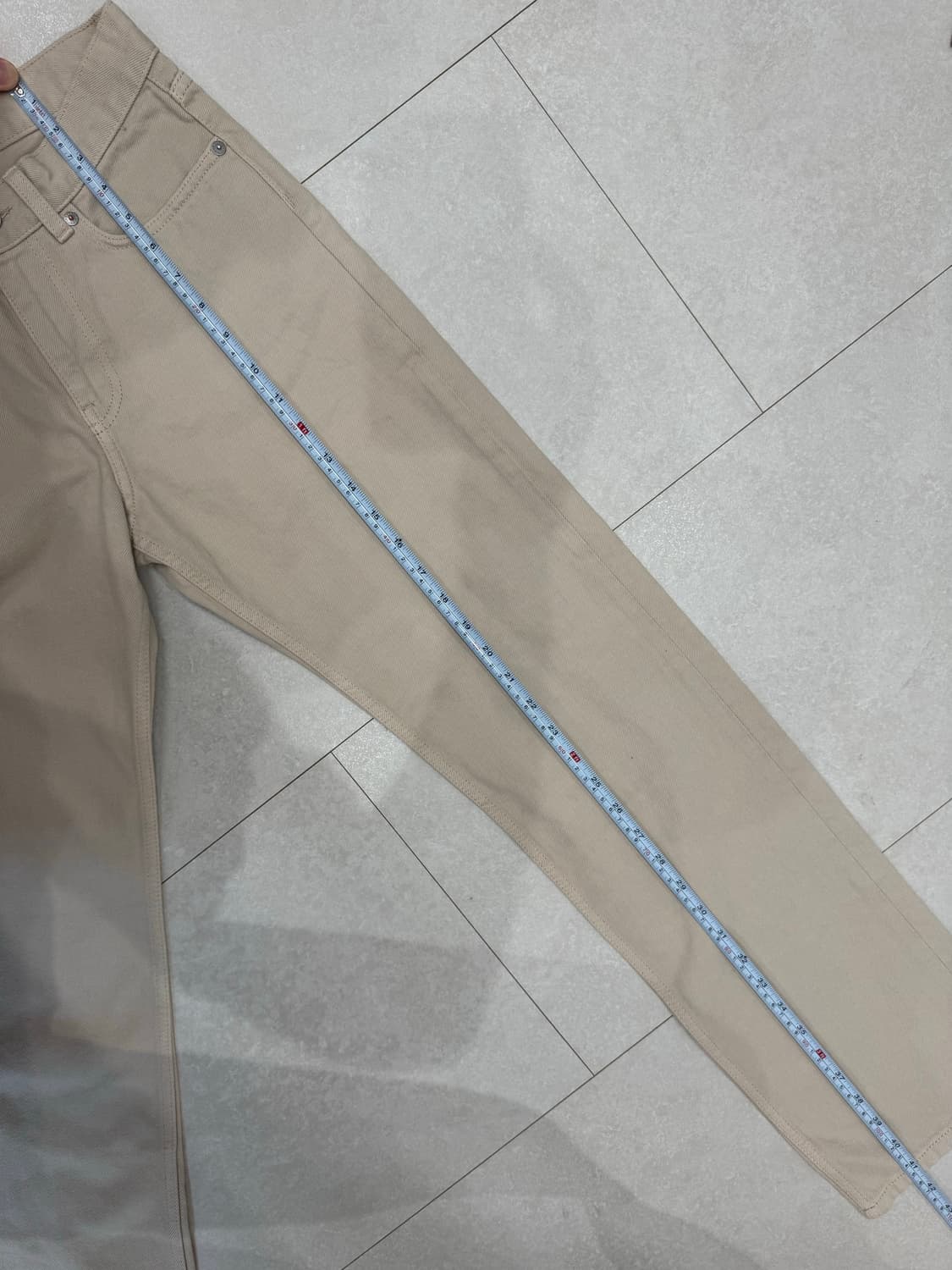 (새상품) 아르켓 오버다이드 스트레이트 데님 25 상품이미지7