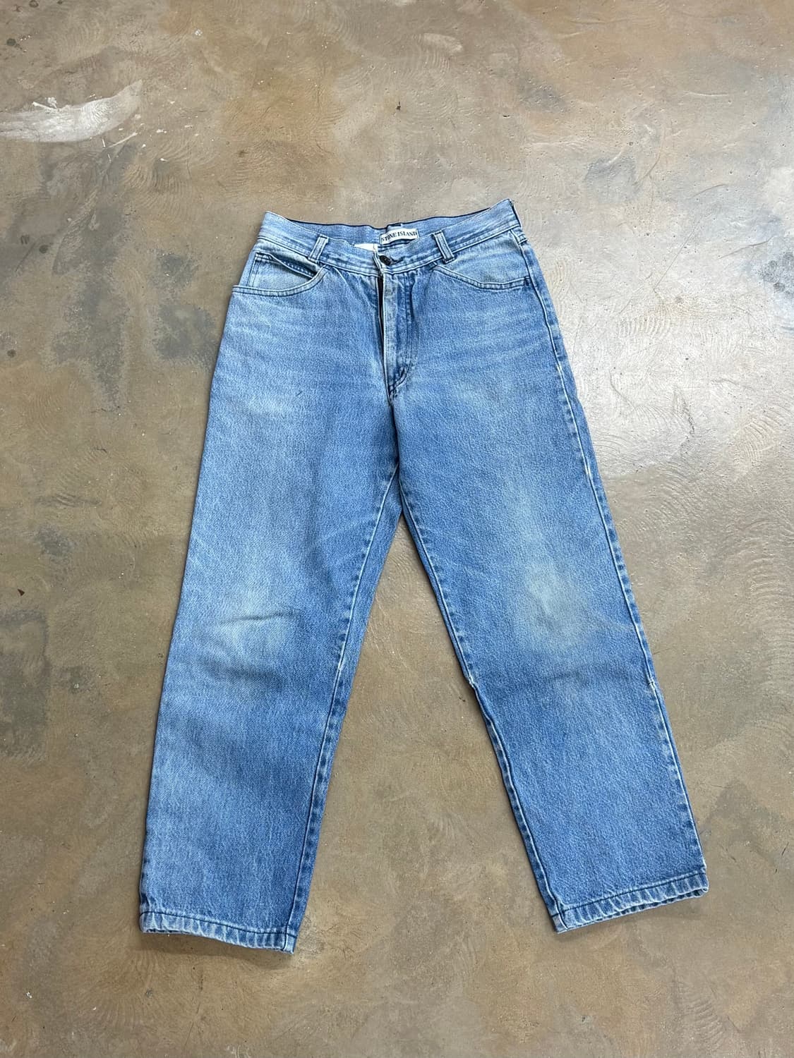 90s 스톤아일랜드 그린엣지 데님 상품이미지5