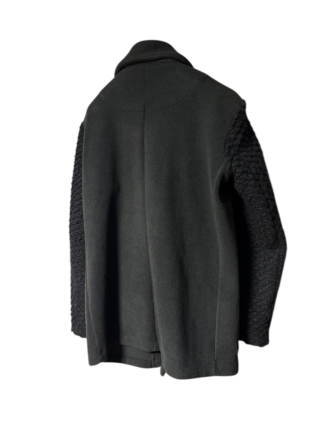 고무 옴므 디테일 피코트 상품이미지2