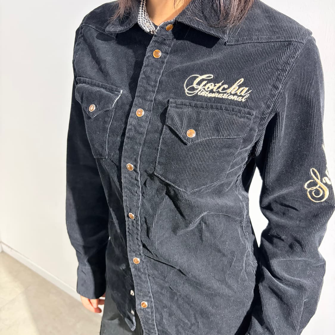 gotcha 웨스턴 코듀로이 셔츠 상품이미지3