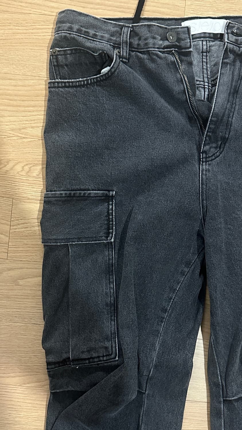 에스이오 S/E/O POCKET DENIM PANTS CHARCOAL 상품이미지5