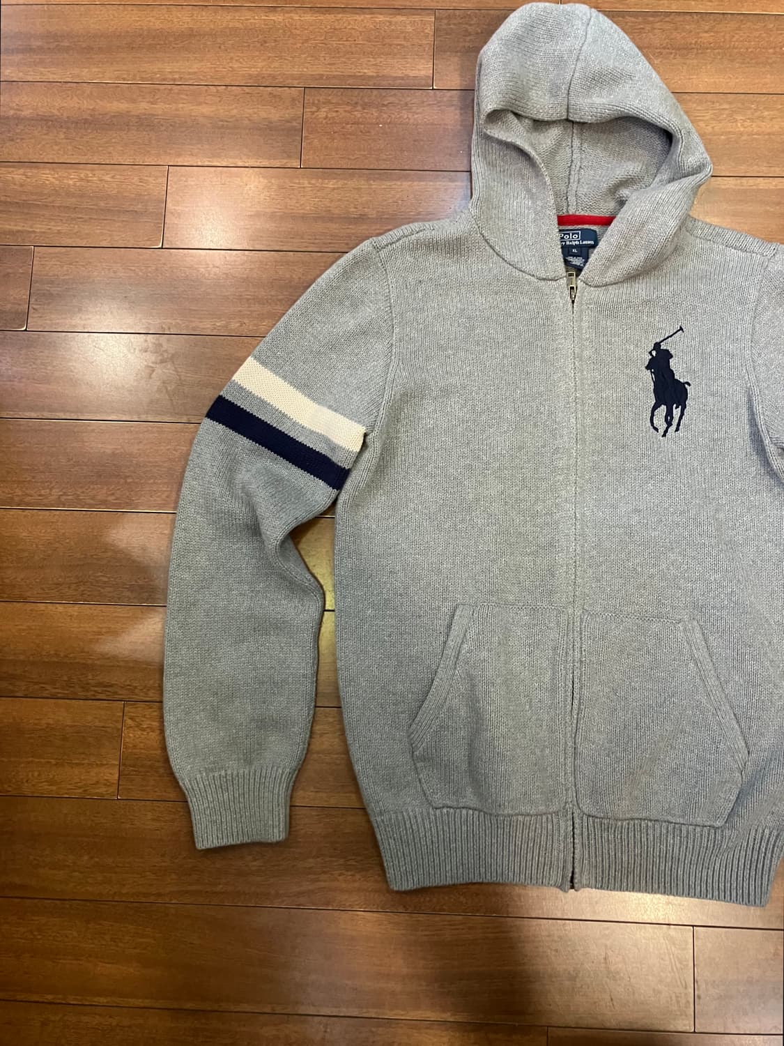 폴로랄프로렌 빅포니 니트 후드집업 상품이미지2