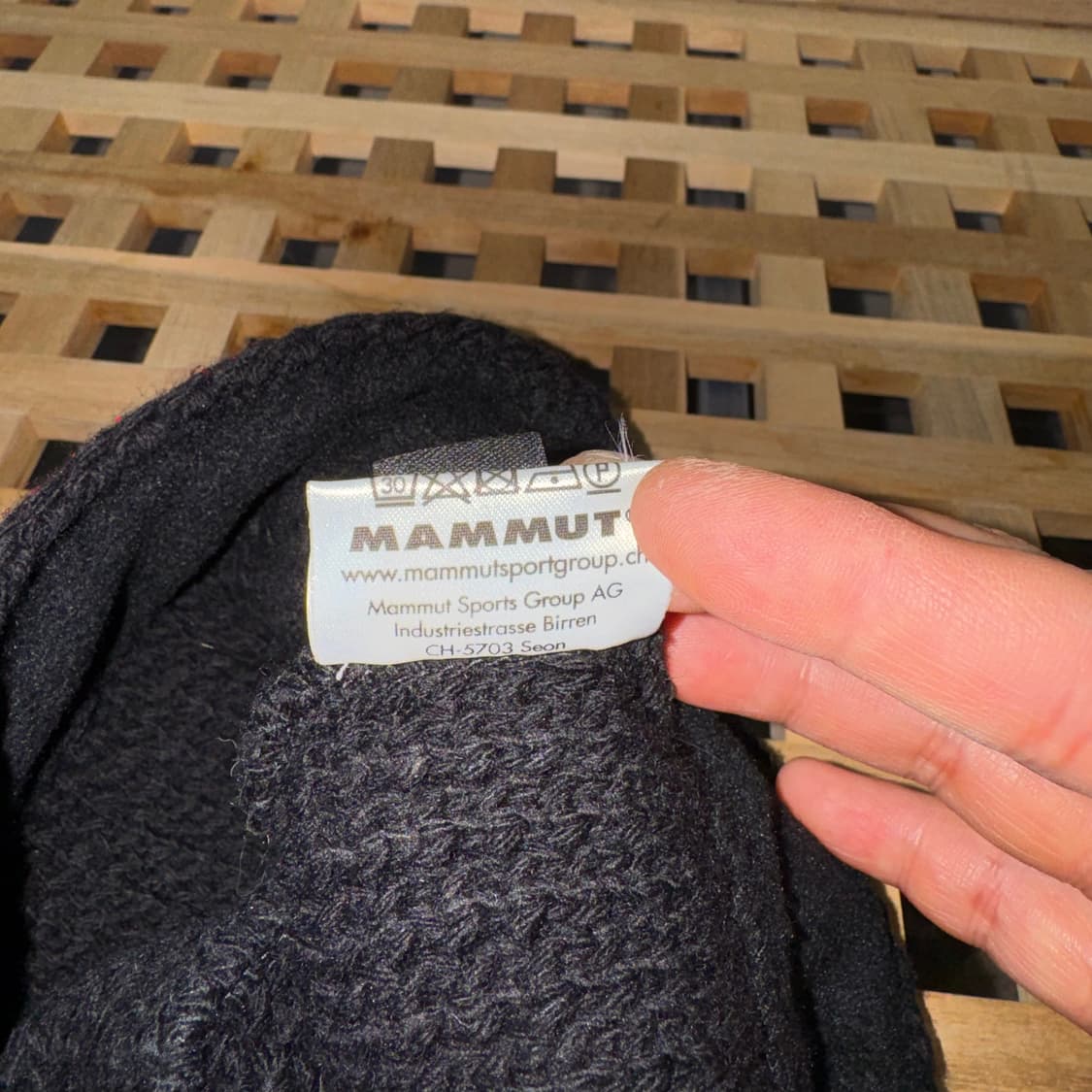 마무트 mammut 니트 비니 상품이미지4