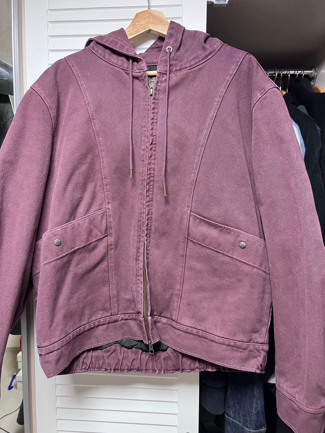 [XL] 유니폼브릿지 캔버스 후디드 워크 자켓 상품이미지1