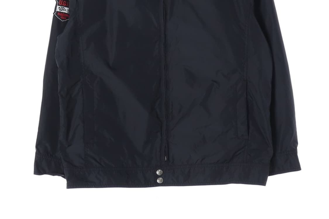 UGIZ 레이싱 패치 바람막이 자켓 네이비  L 상품이미지4