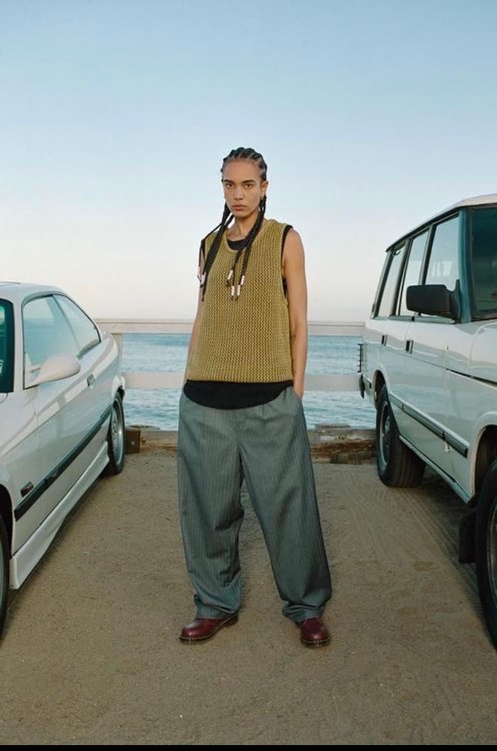 스투스 볼륨 스트라이프 팬츠 34  상품이미지1