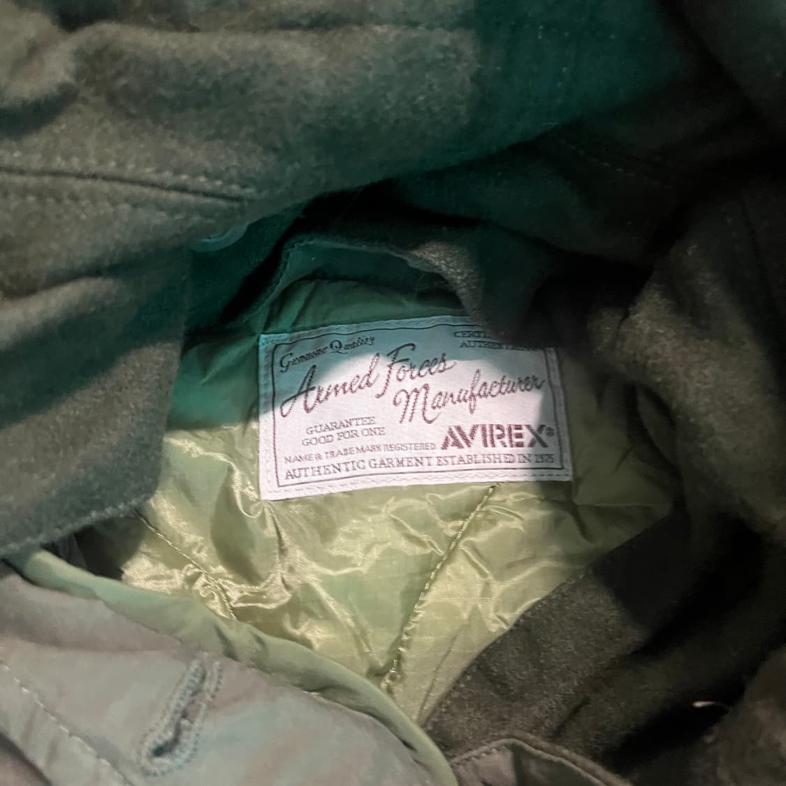 아비렉스 N-3B 파카/W2669 상품이미지4