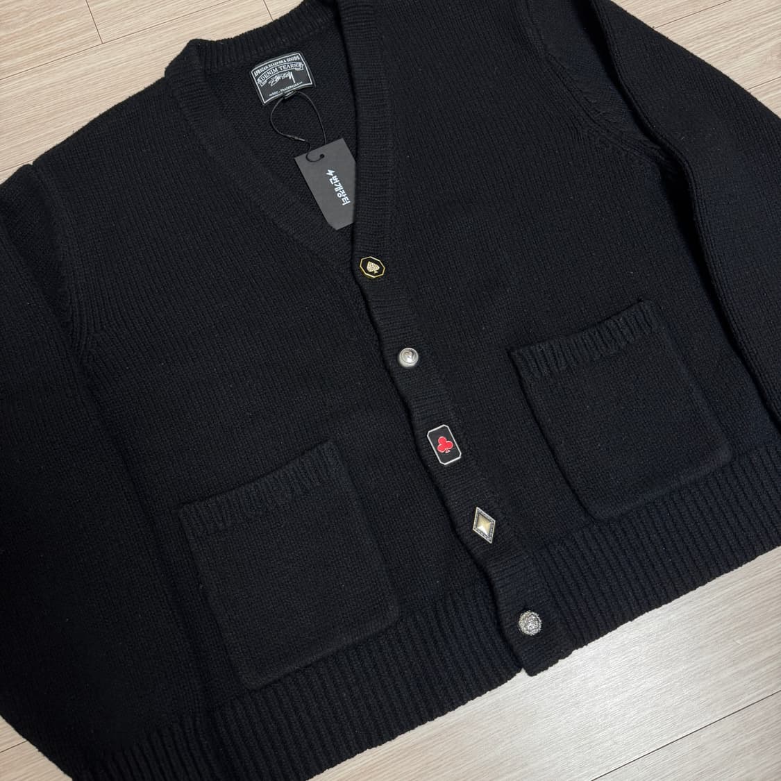 스투시 데님티어스 가디건 M 상품이미지3