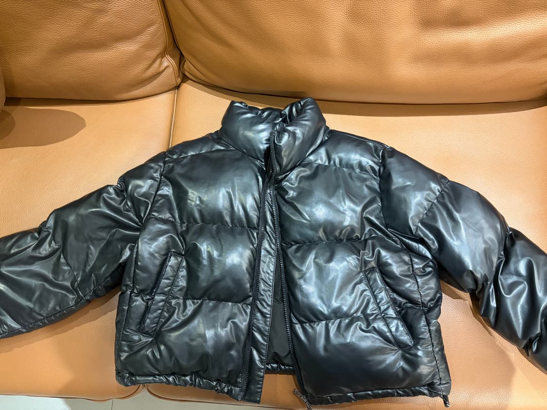 비터셀즈 레더 패딩 상품이미지2