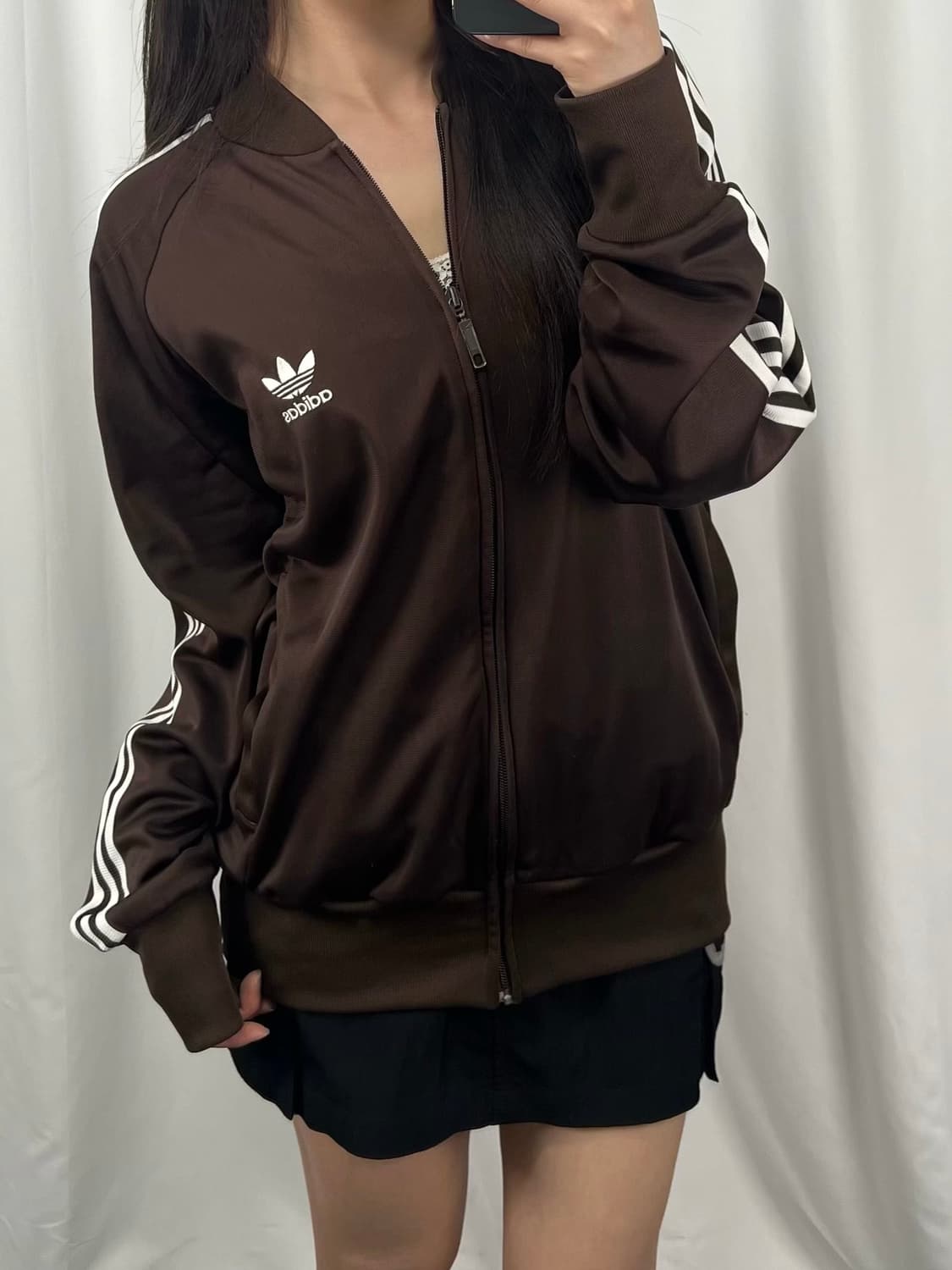 아디다스 브라운 슈퍼스타 져지 상품이미지1