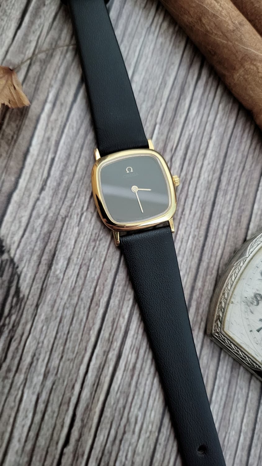 정품 오메가 드빌 미니멀 드레스 쿼츠시계 상품이미지7