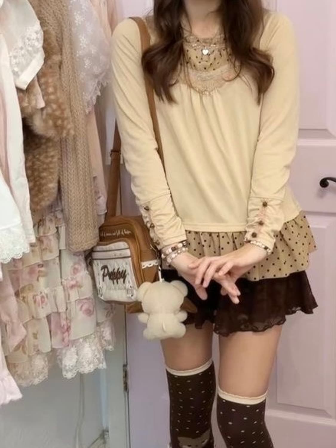 리즈리사 엑시즈팜 갸루 코트 랜박 트랄라라 히메갸루 라떼갸루 상품이미지3