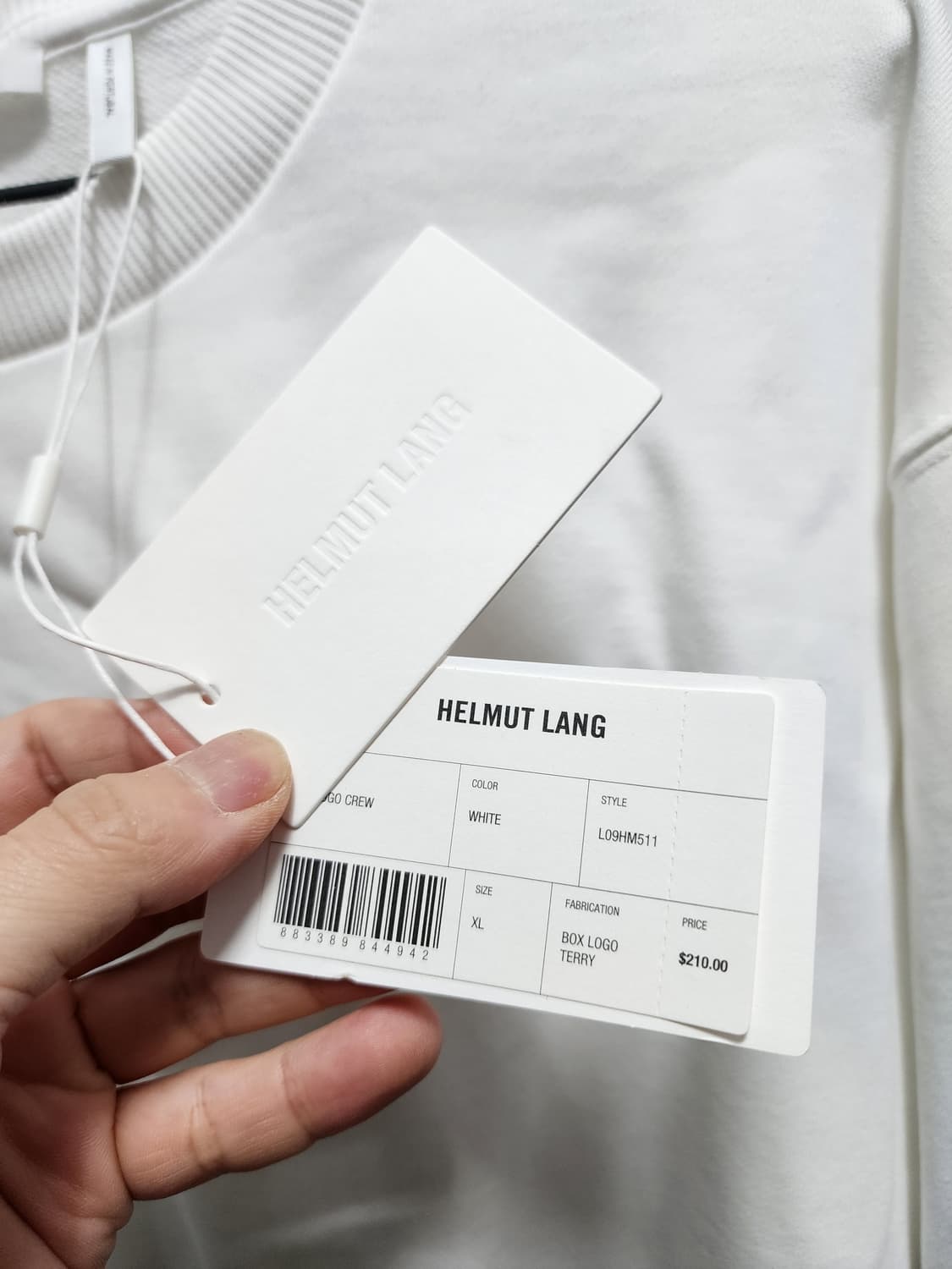 (새상품) 헬무트랭 레터링 맨투맨  상품이미지6