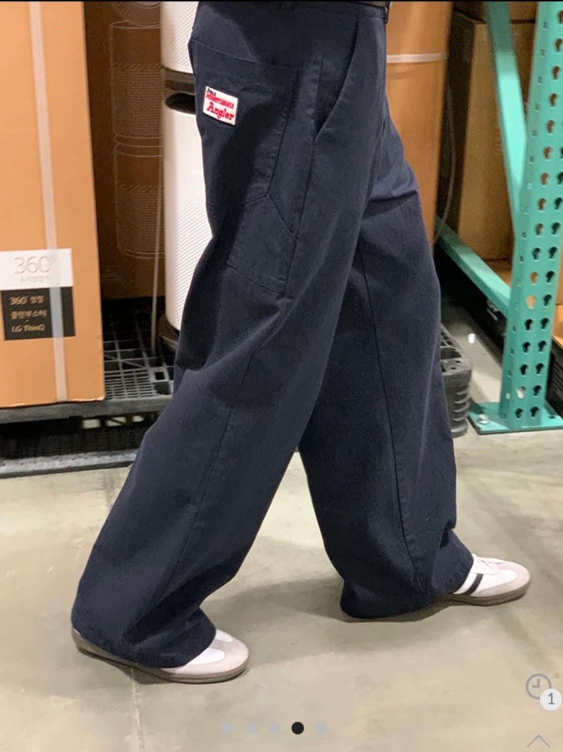 닐렛 워크 팬츠 (베이지 새상품) 상품이미지1