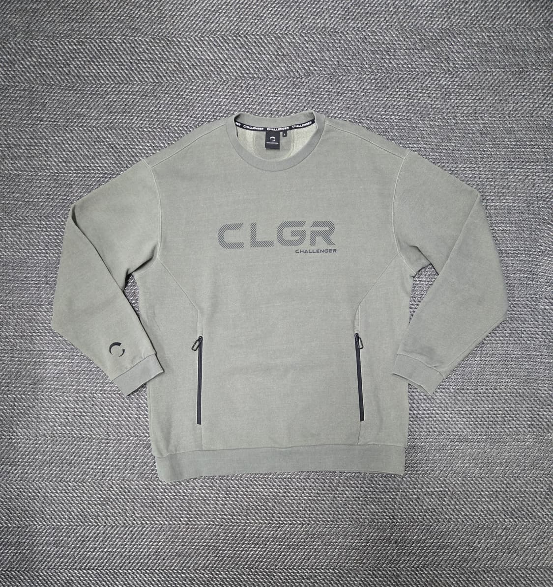 챌린저 골프 CLGR 맨투맨 티셔츠 상품이미지1