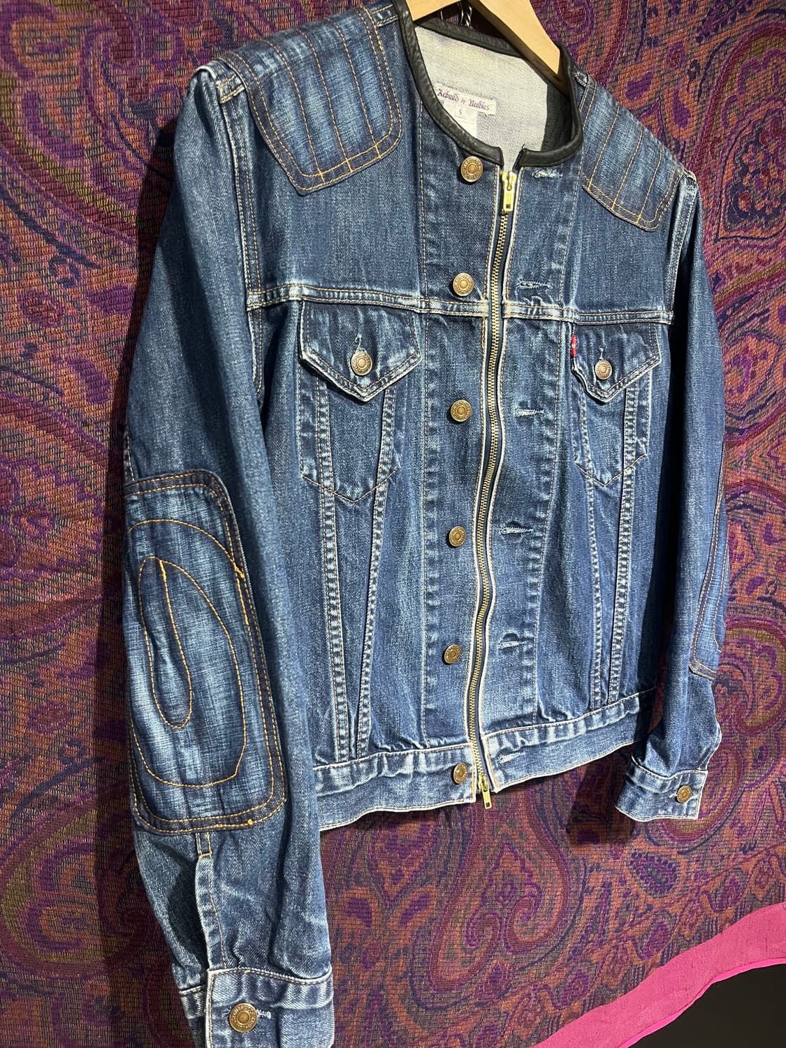 Rebuild by Needles 모토크로스 데님자켓  상품이미지3