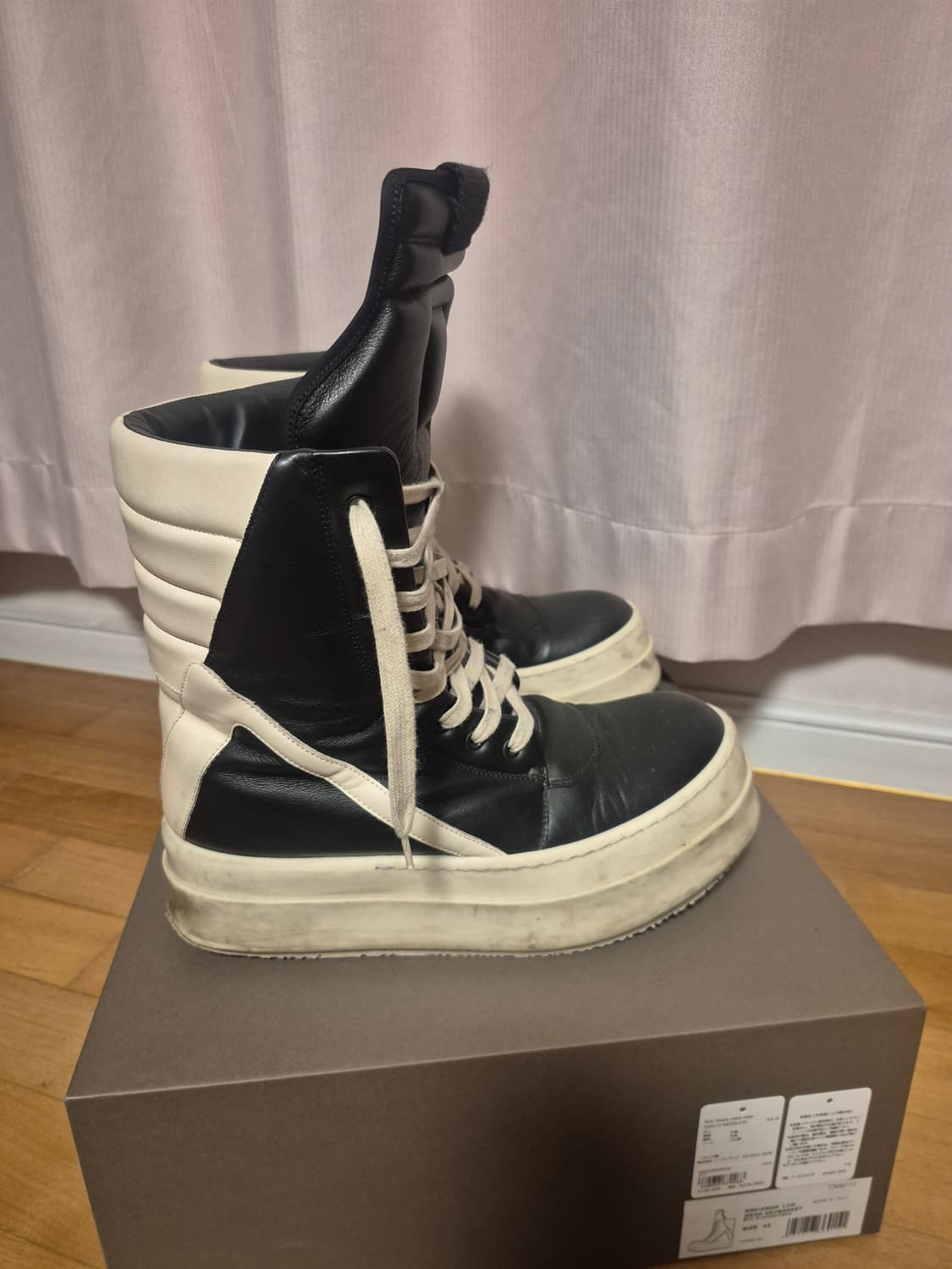 [43] Rick Owens MEGA GEOBASKET 상품이미지4
