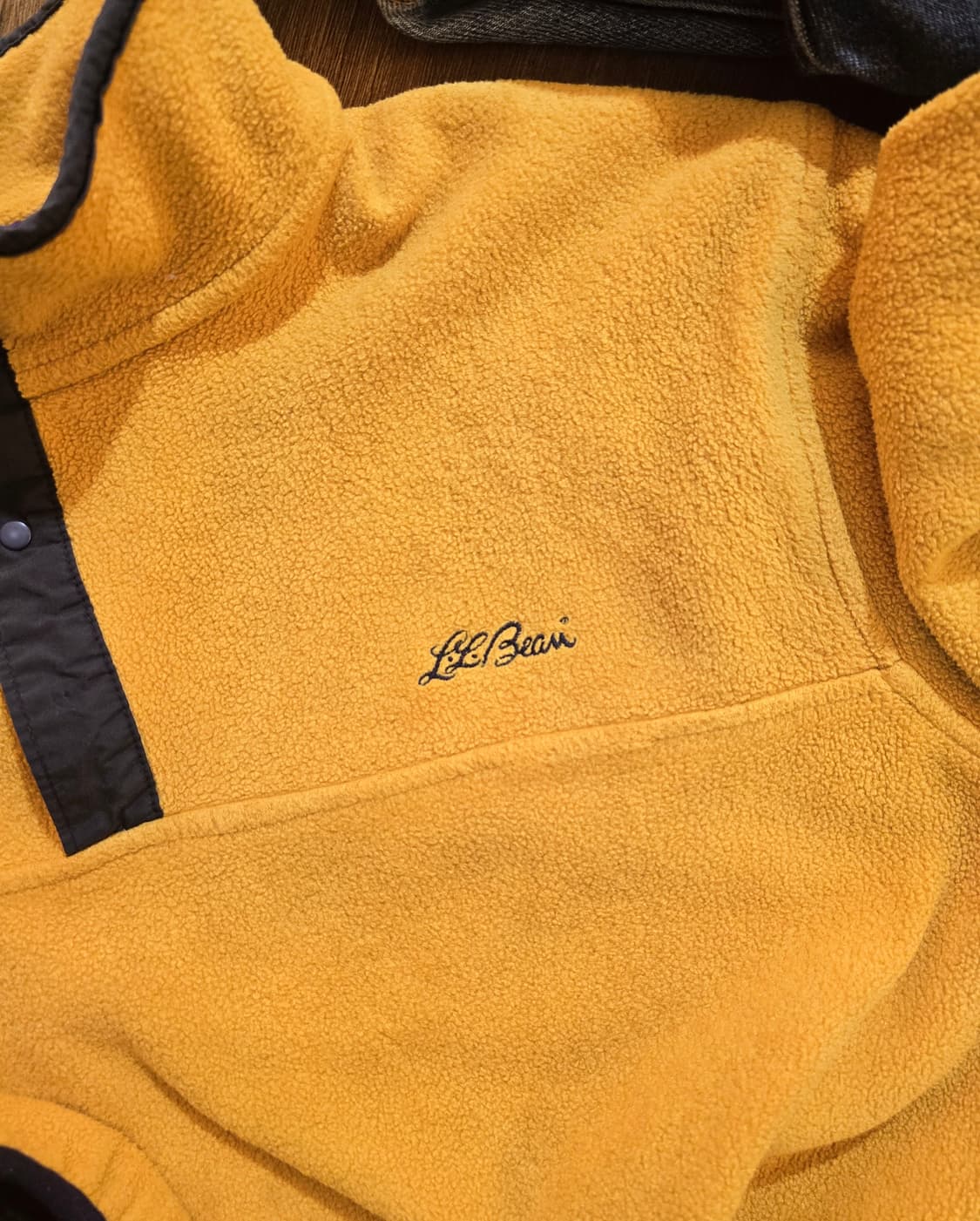 LLBean Fleece Pullover 옐로우 (엘엘빈 플리스) 상품이미지3
