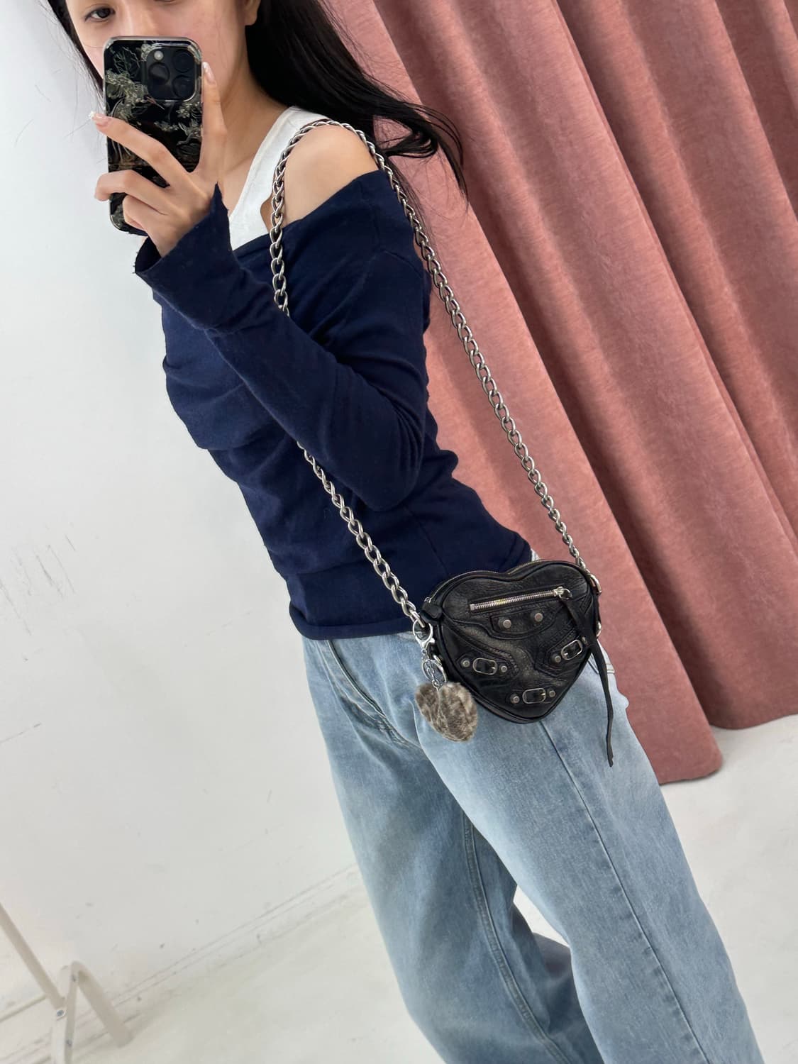 [S급 정품] 발렌시아가 르카골 하트백 상품이미지8