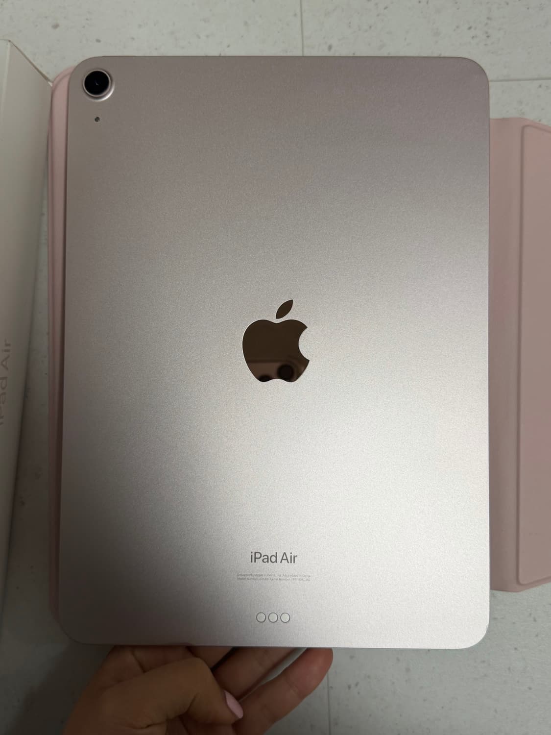 아이패드 에어 5 핑크 배터리 96 풀박스 상품이미지1