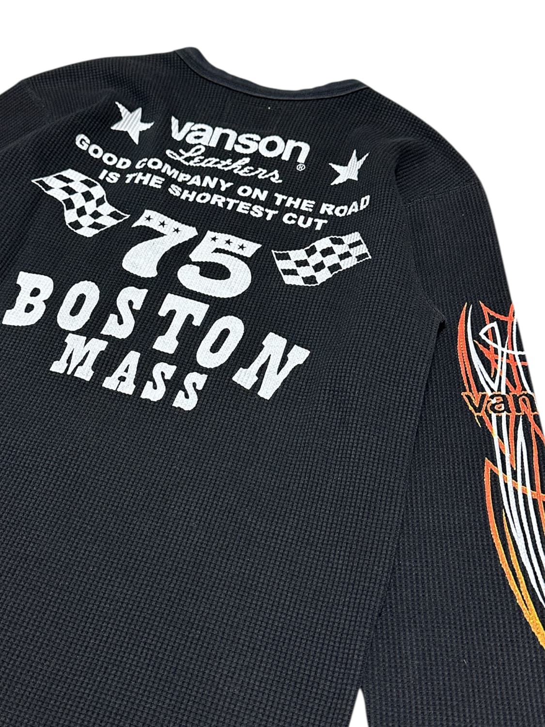 Vanson 밴슨 와플 써멀 티셔츠 벤슨 상품이미지6