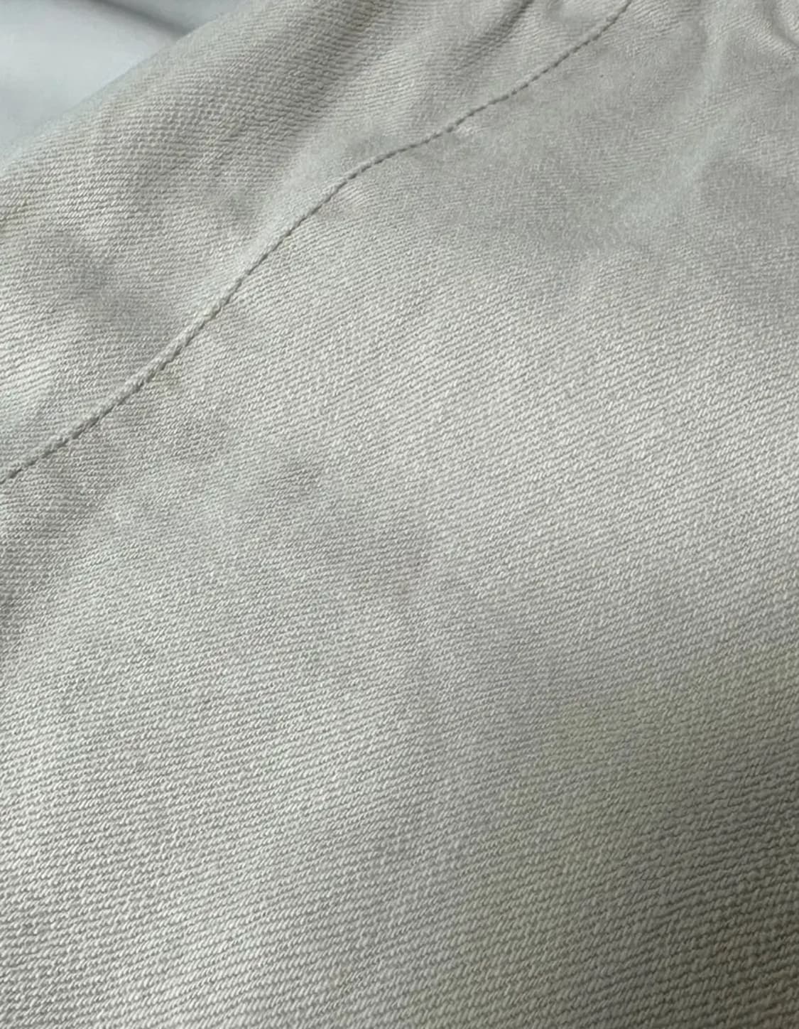 블랙업 런더월 와이드 폴딩 코튼팬츠 사이드핀턱 상품이미지5