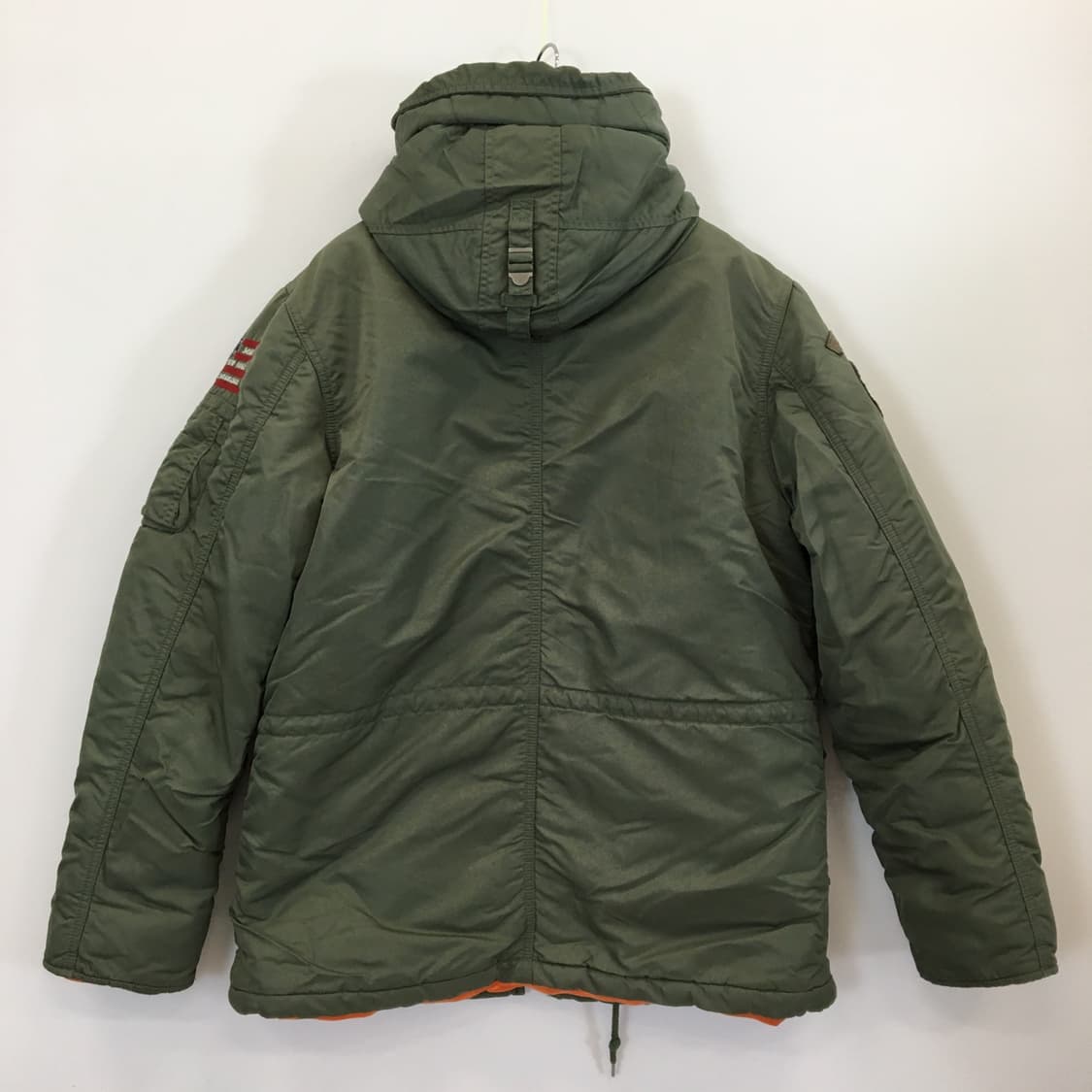 Schott 쇼트 U.S N3B 성조기 파카 L  상품이미지5