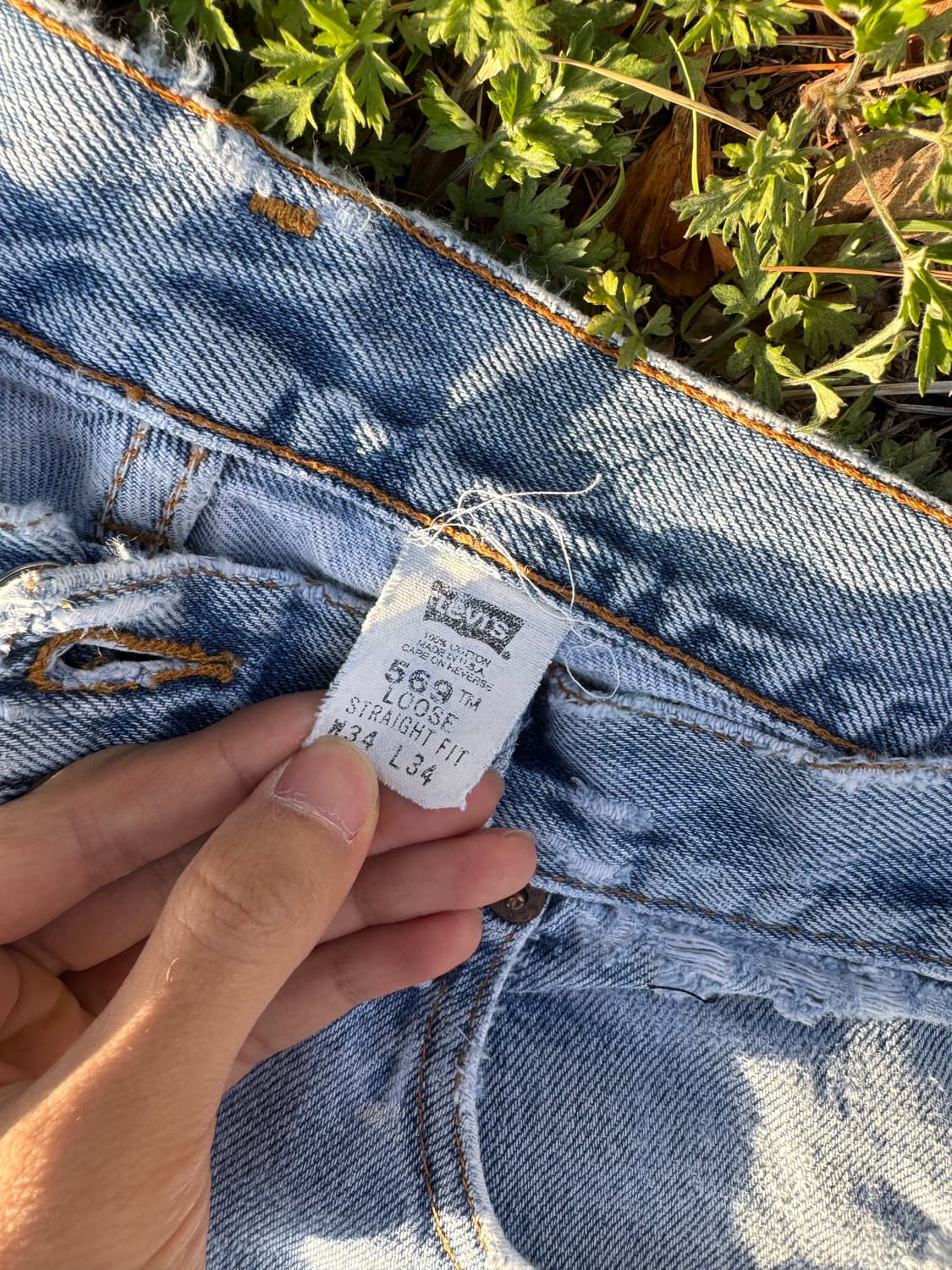 리바이스 569 loose straight usa 상품이미지4