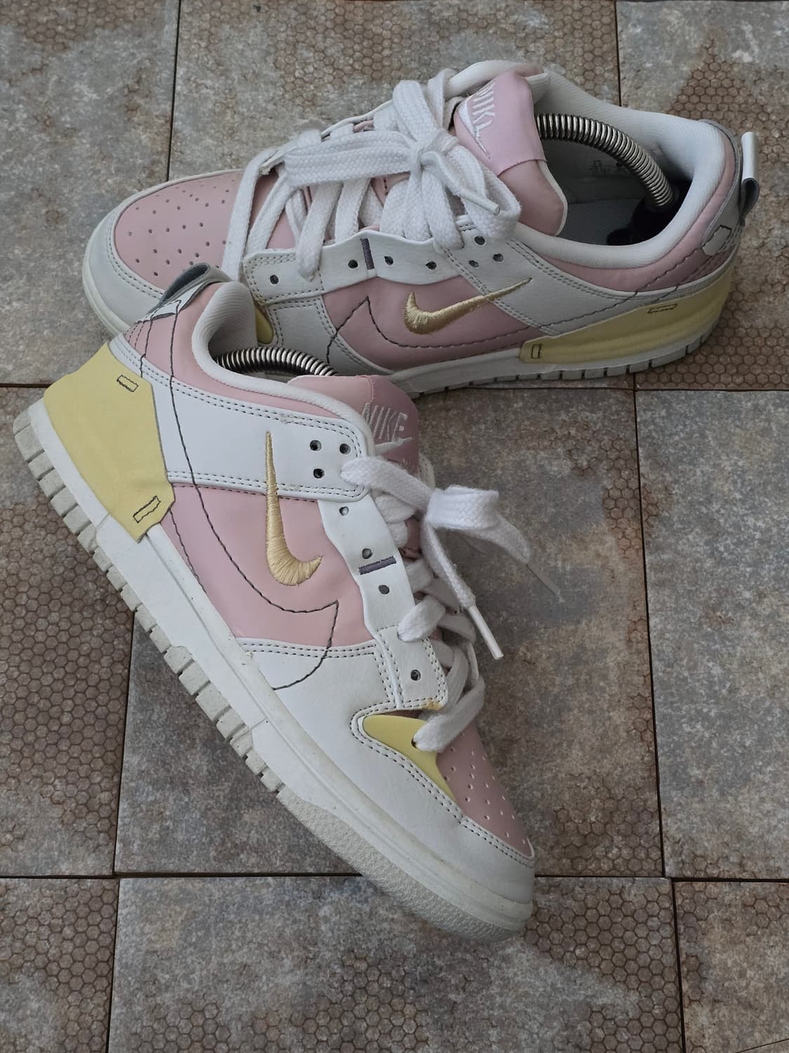 (245)나이키 덩크 로우 디스럽트 2 핑크 옥스포드 상품이미지6