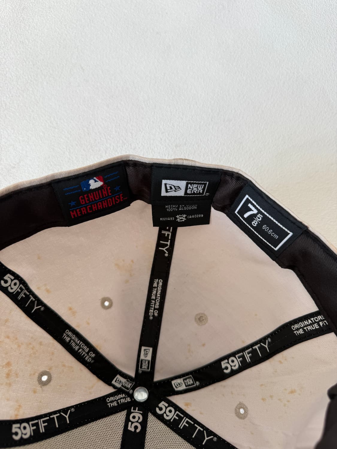 뉴에라(NEW ERA) 양키즈 스냅백(얼룩 확인) 상품이미지7