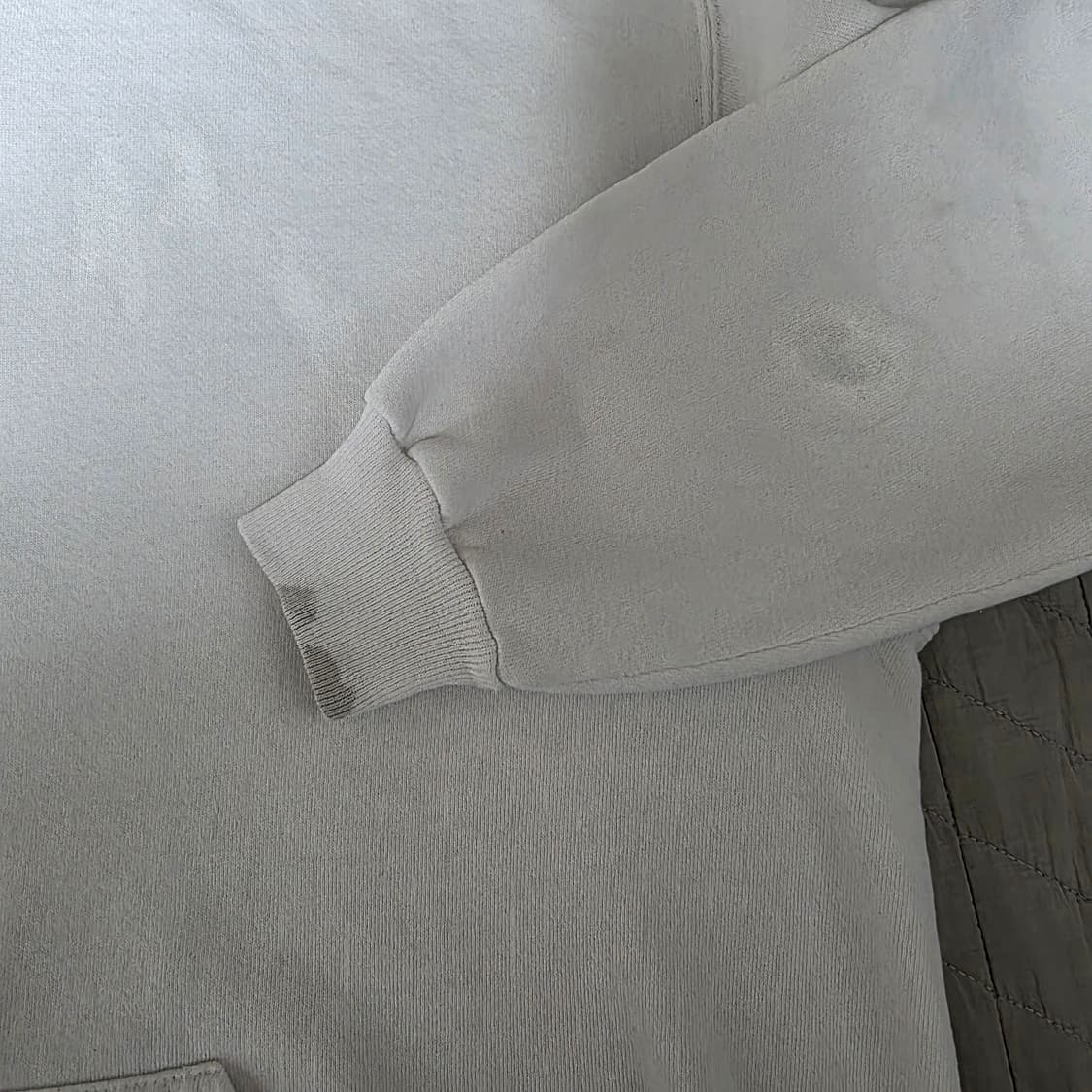 [XL] 90s 빈티지 러셀 애슬레틱 화이트 후드집업 USA 페인트 상품이미지2