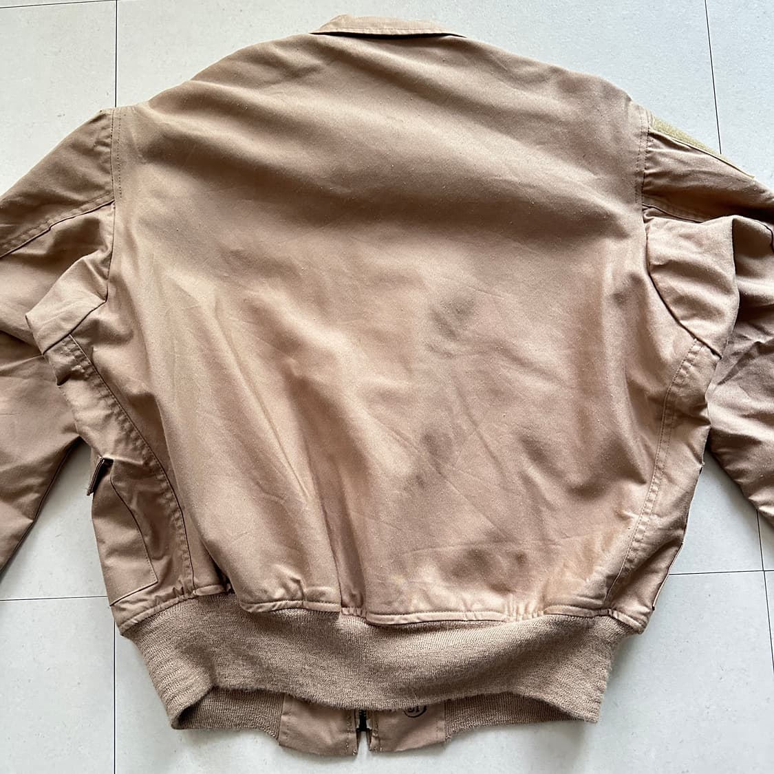 USAF 미공군 오리지널 탄컬러 CWU-36/P 아라미드 플라이트 자켓 상품이미지10