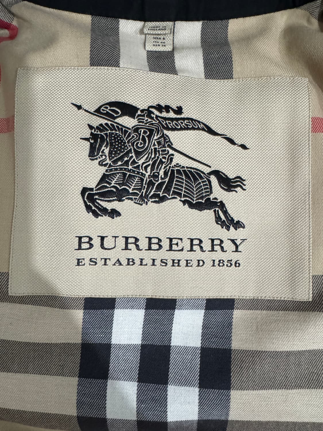 버버리 블랙 트렌치코트 40 정품 상품이미지6