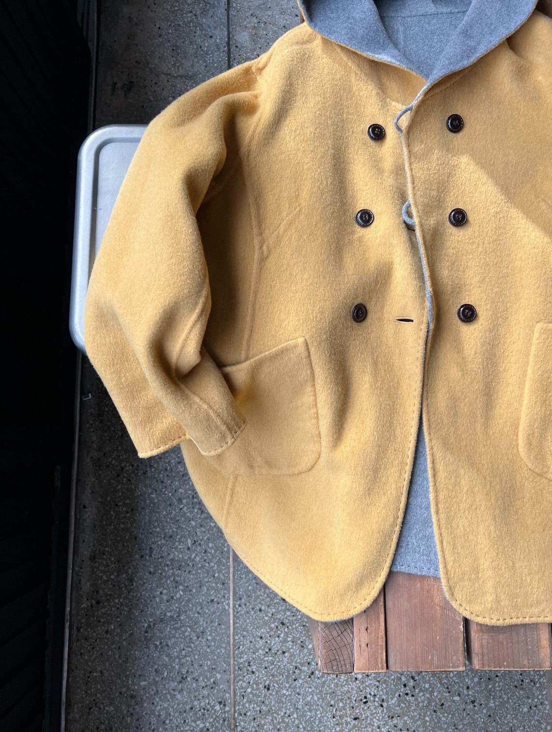 Hoody wool coat 상품이미지5