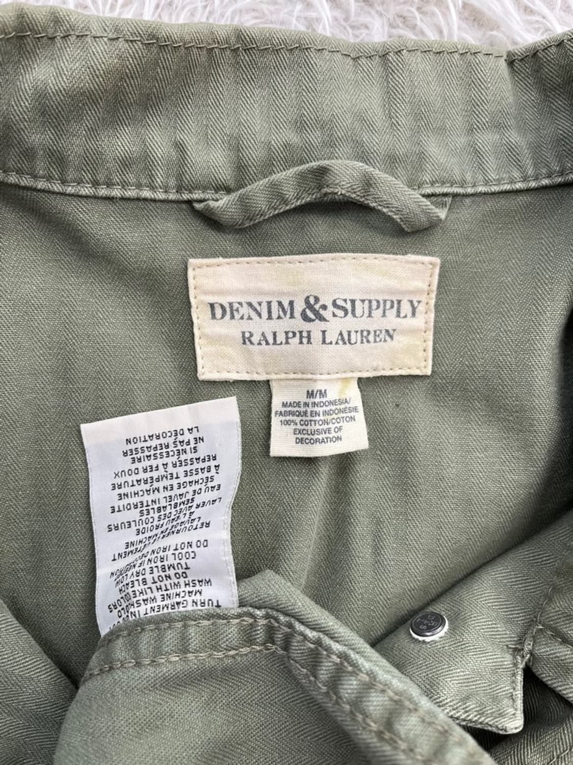 데님앤서플라이 유틸리티 셔츠/#3480 상품이미지5