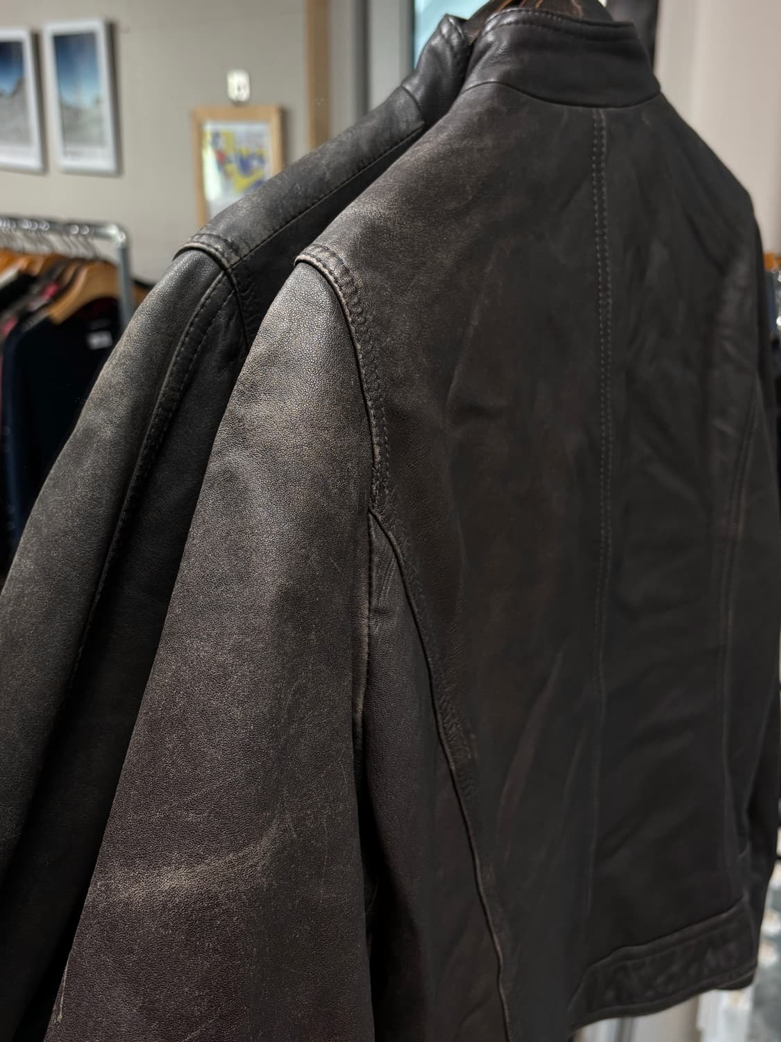 Fazio 쉽스킨 자켓 상품이미지6