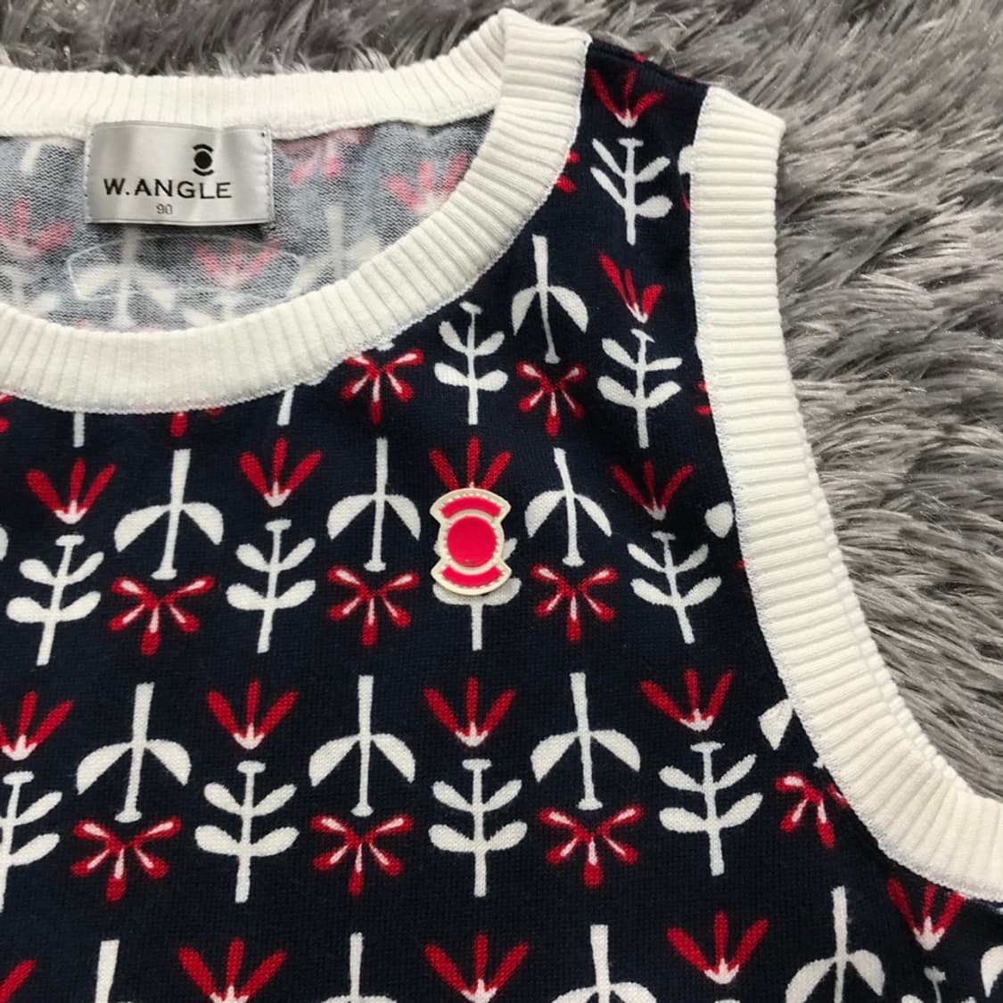 [[여성 S, A급] 와이드앵글 골프 플라워패턴 원피스@160 상품이미지5