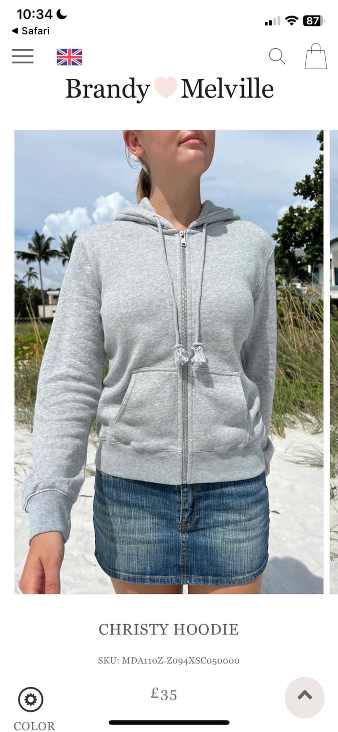 브랜디멜빌 크리스티 후드집업 Christy hoodie 상품이미지1