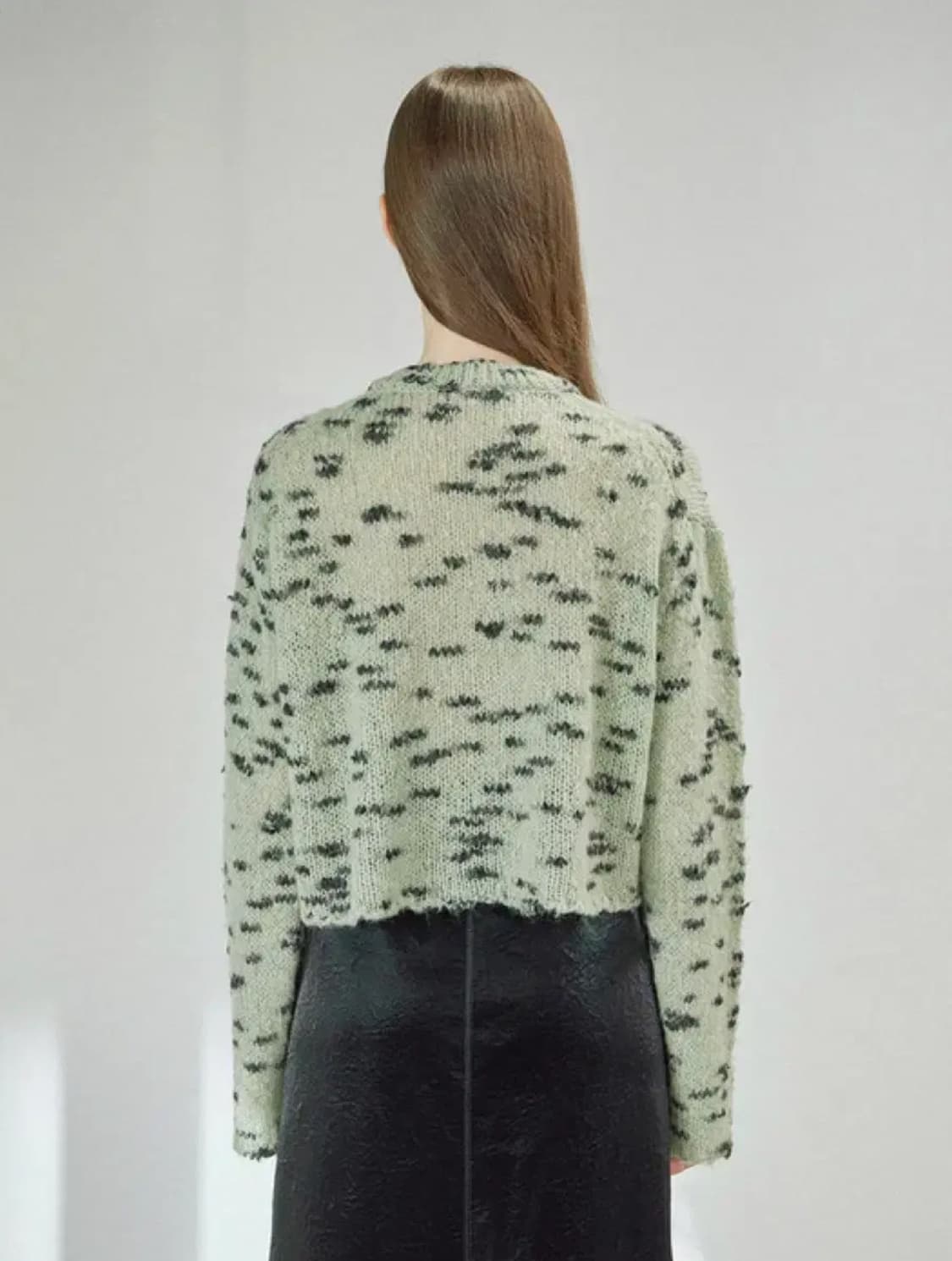 다이애그널 모헤어 니트 상품이미지2