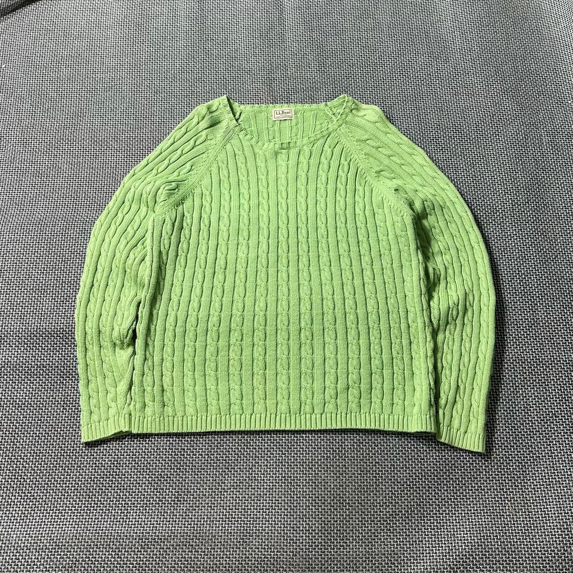 엘엘빈 꽈배기 니트 (L/old-8485) 상품이미지1