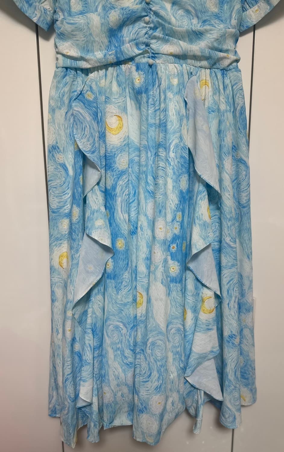 빈센트 반 고흐 별이 빛나는 밤 원피스 상품이미지3