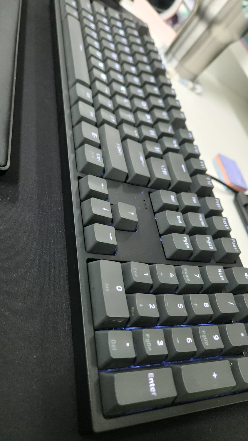 # 콕스 게이트론 게이밍 키보드 기계식 황축 ck108 급처 상품이미지5