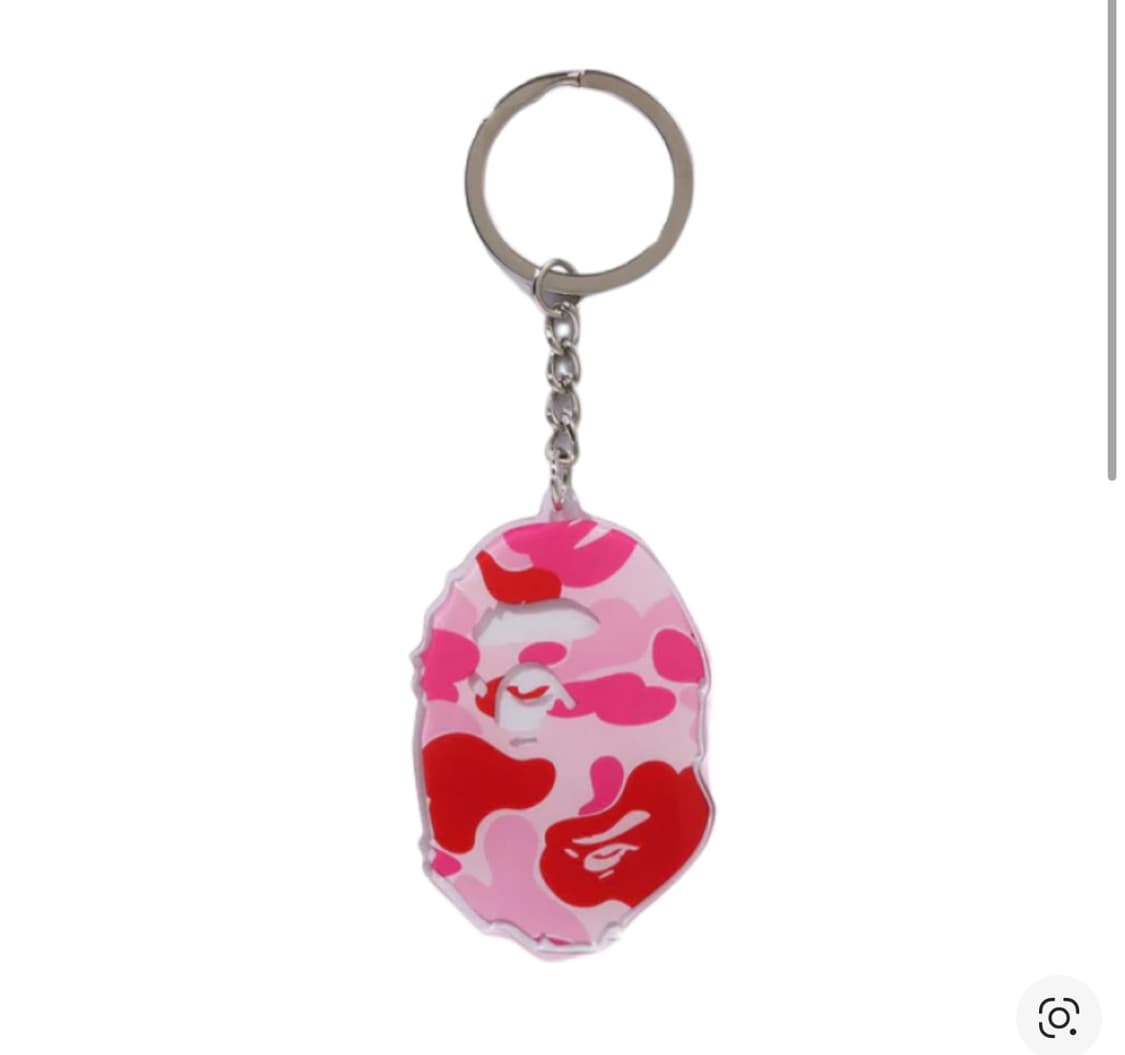 베이프 ABC 카모 에이프 헤드 키체인 상품이미지1