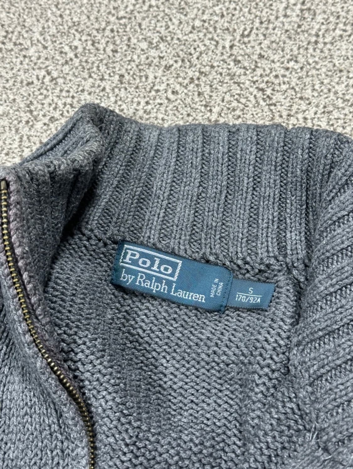 폴로 반집업 그레이 상품이미지2