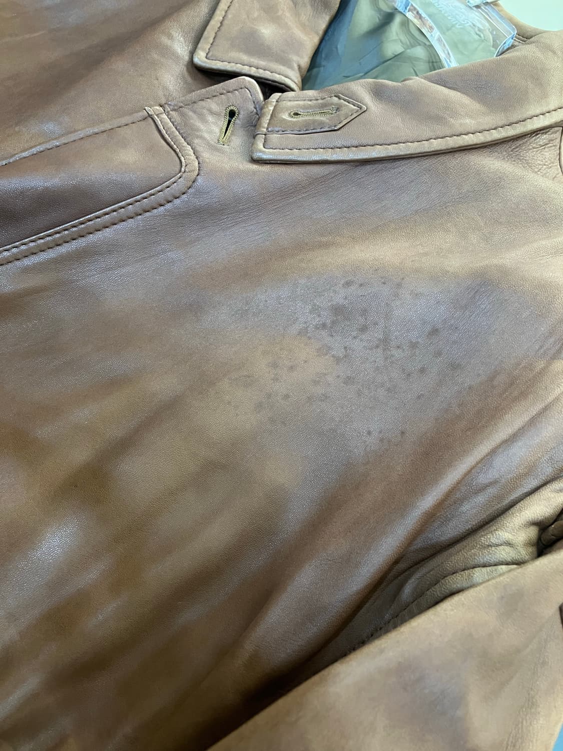 인터메조 양가죽 하프 코트 상품이미지7