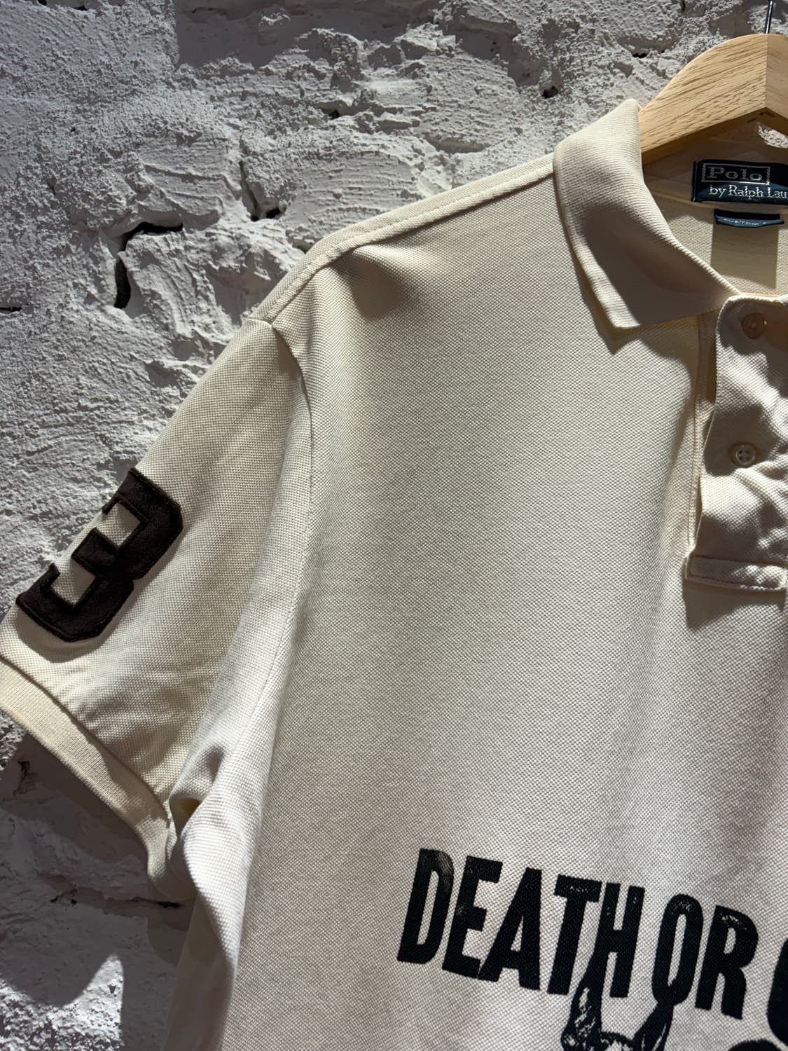 폴로 빅포니 데드 올 글로리 커스텀 카라 반팔 티셔츠 상품이미지3